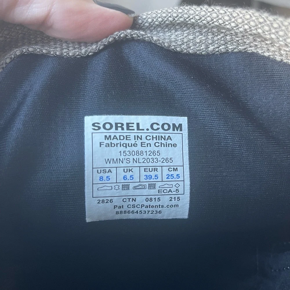 Sorel rain rubber tall
